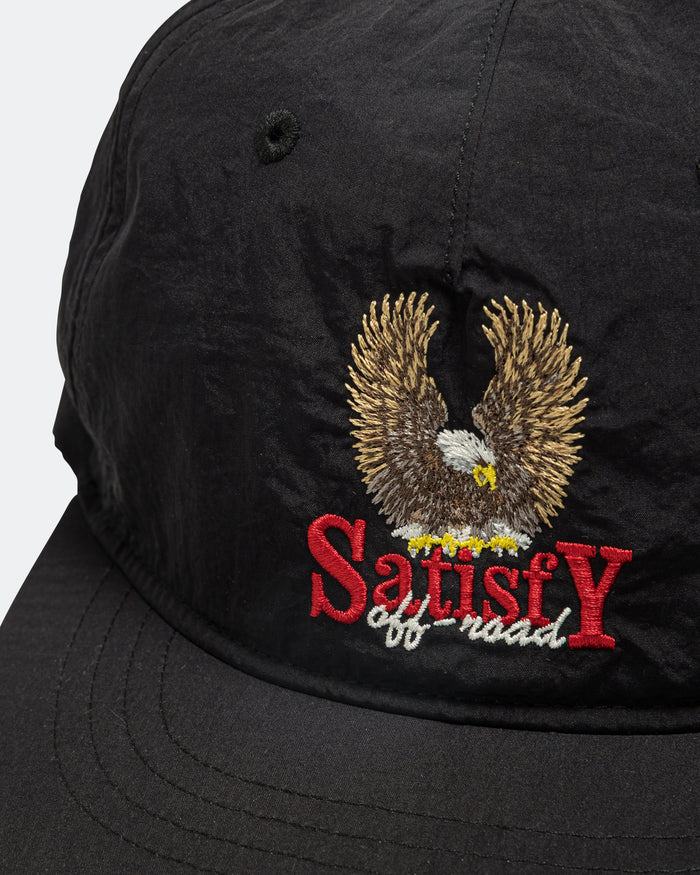 FliteSilk 5 Panel Pinch Cap - Black Eagle