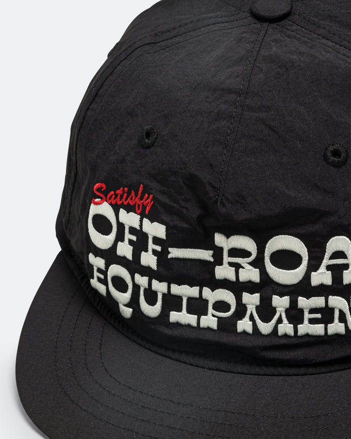 FliteSilk 5 Panel Pinch Cap - Black Off-Road