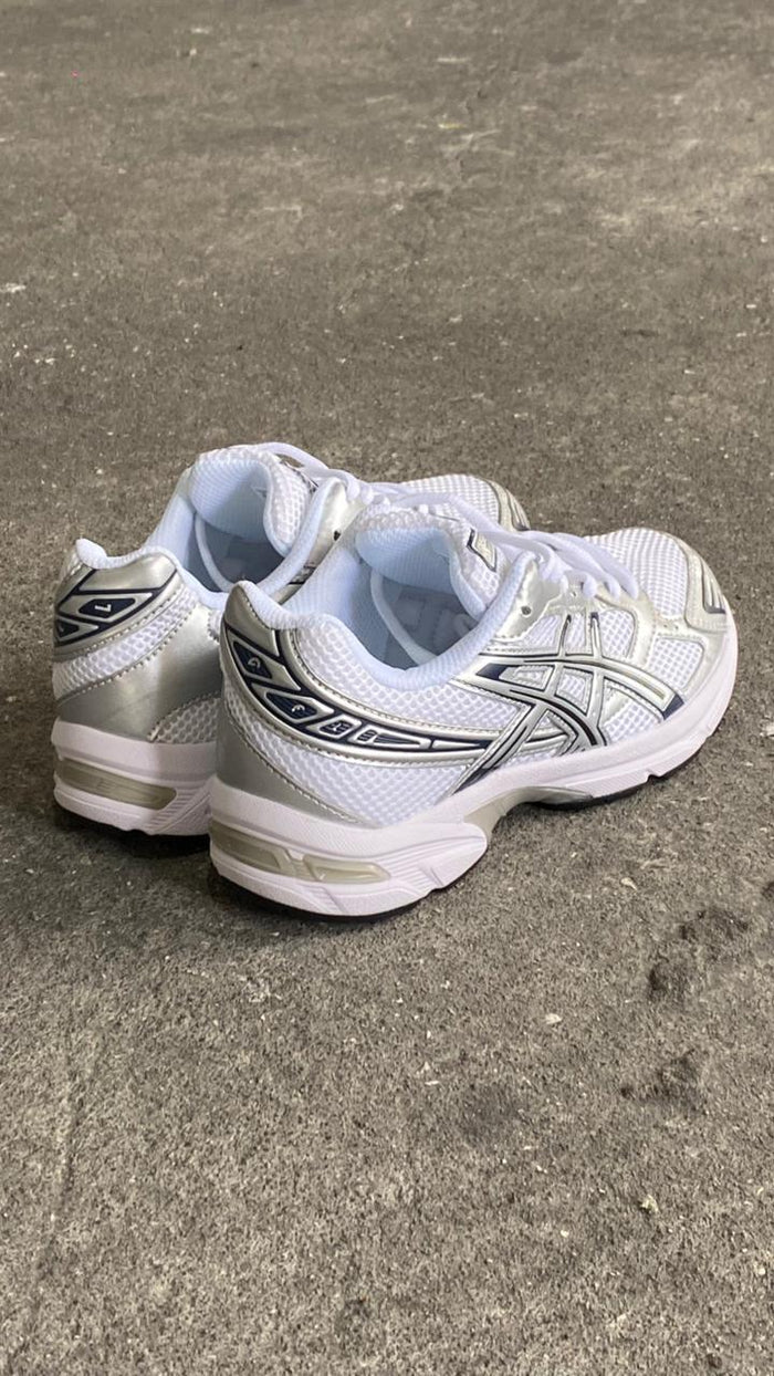 ASICS GEL BLANCO PLATEADO