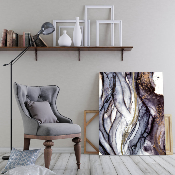 Modern organic abstract in situ | Celeste Wrona | Print Decor Melbourne