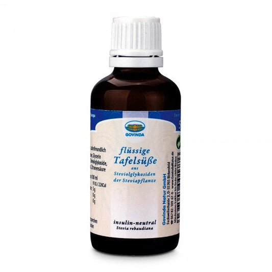 Govinda - Stevia flüssig, Tafelsüße - 50ml_1430.jpg