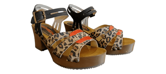 groene retro sandaal dames