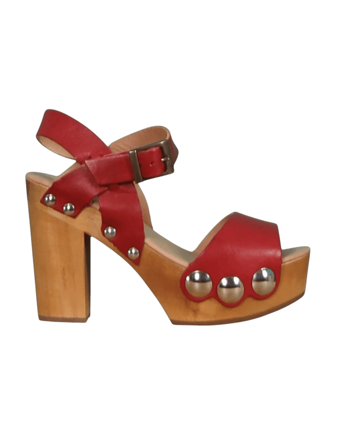 GRUNBEIN sandaal Carmen, rood