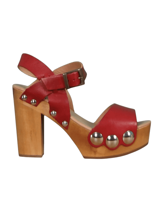 GRUNBEIN sandaal Carmen, rood