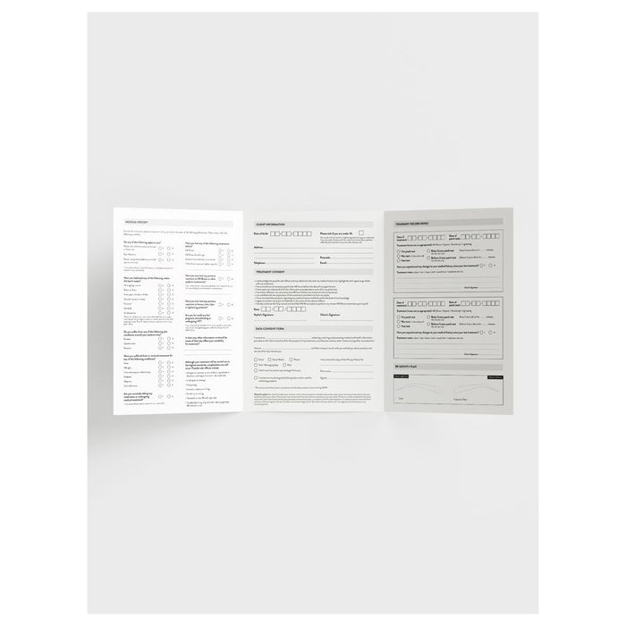 HD Brows Cient Record Cards