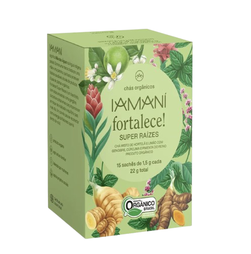 IAMANÍ | Chá Orgânico Fortalece (Caixa com 15 sachês)