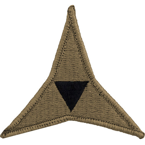 III (3rd) Corps MultiCam (OCP) Patch Patches and Service Stripes