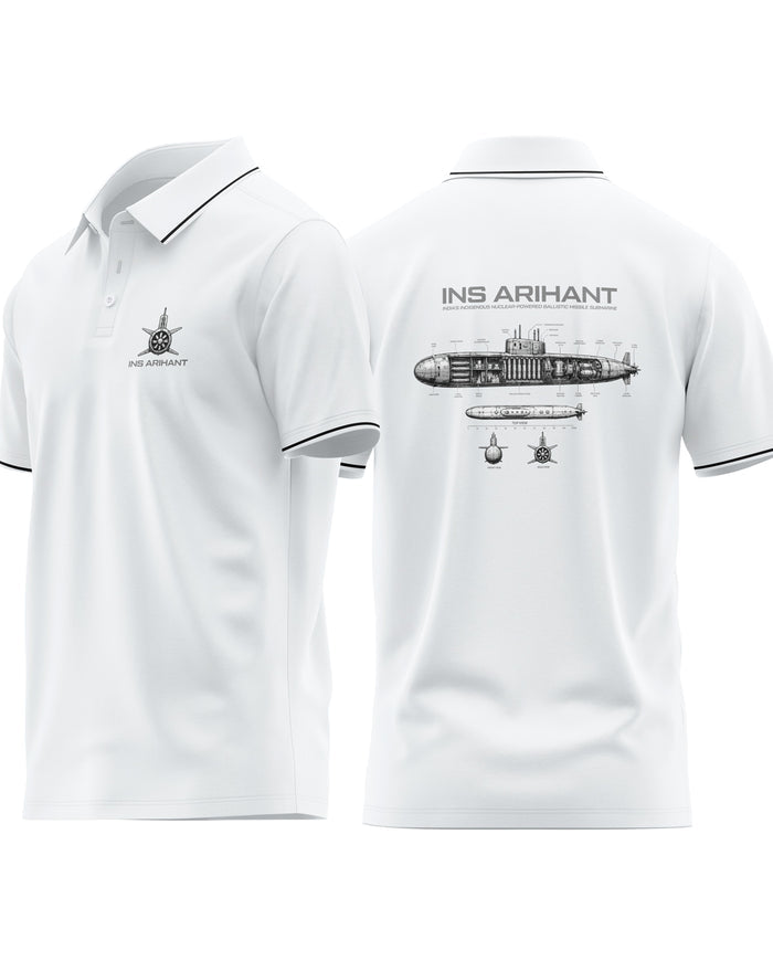 INS Arihant Prime Polo T-Shirt