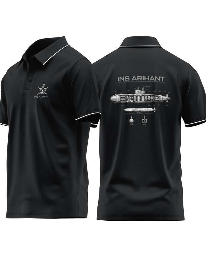 INS Arihant Prime Polo T-Shirt