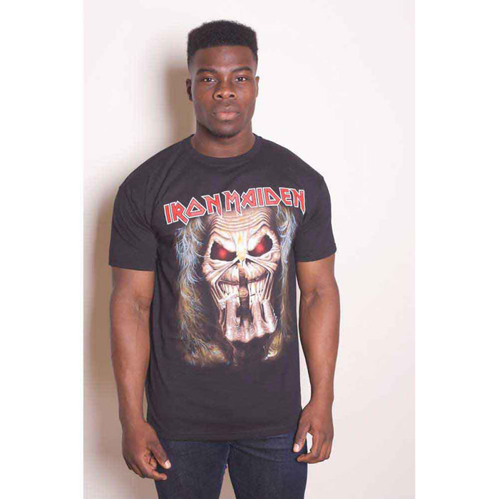 IRON MAIDEN - EDDIE CANDLE FINGER - T-Shirt Black