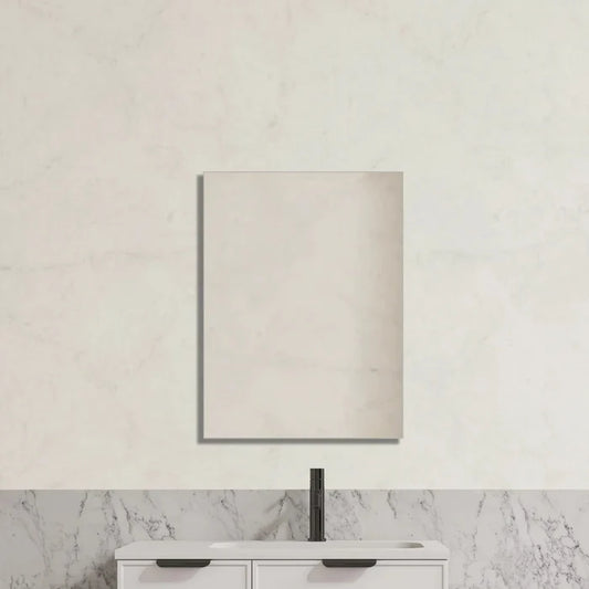 Jasper Rectangular Frameless Pencil Edge Plain Mirror 450-1500mm