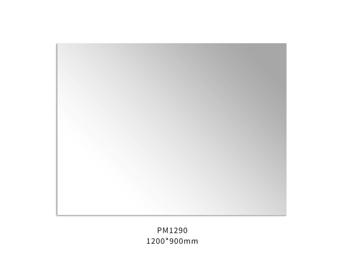 Jasper Rectangular Frameless Pencil Edge Plain Mirror 450-1500mm