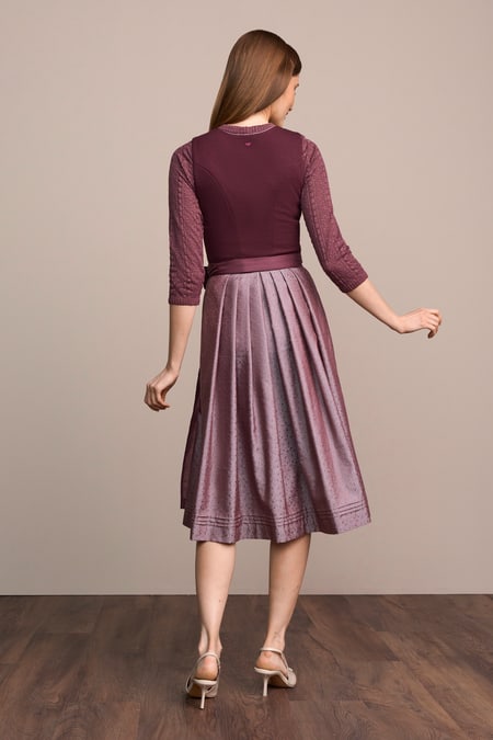 Julia Trentini Mirella Dirndl, Red — 70cm Long