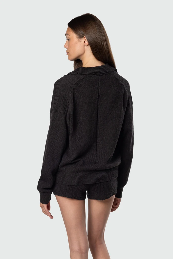Knit Polo Fleece - Alternate 2