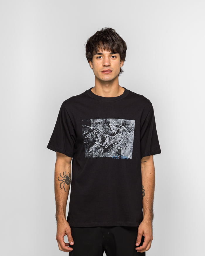 Kragg Cotton Lithographica SS - Black