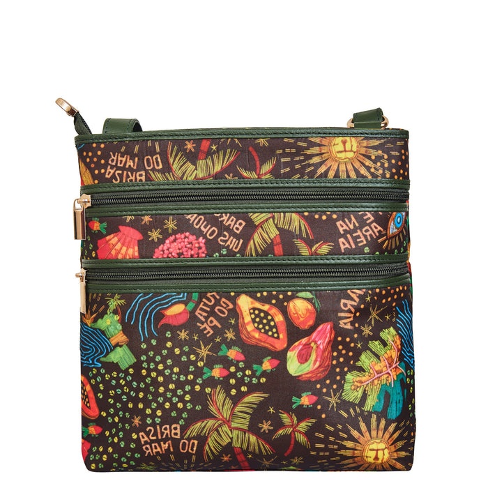 Women's coastal crossbody sling bag for work, travel, and daily use-back view