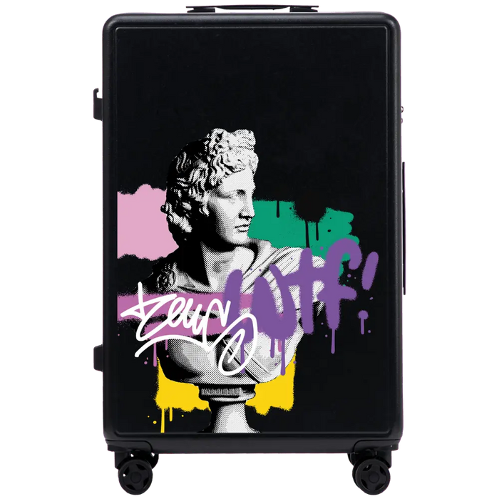 Walizka duża Wings ABS+ 28" Customized BLACK ZEUS customized