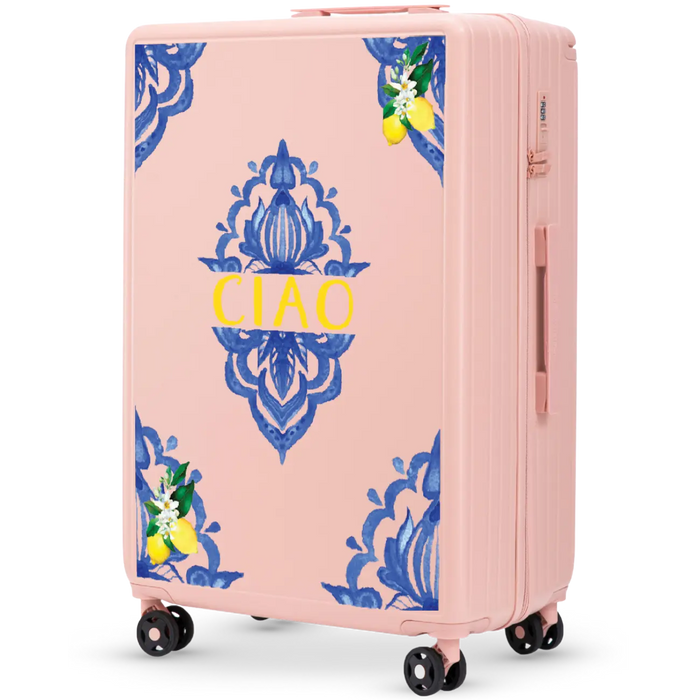 Walizka duża Wings ABS+ 28" Customized SOFT PINK CIAO customized