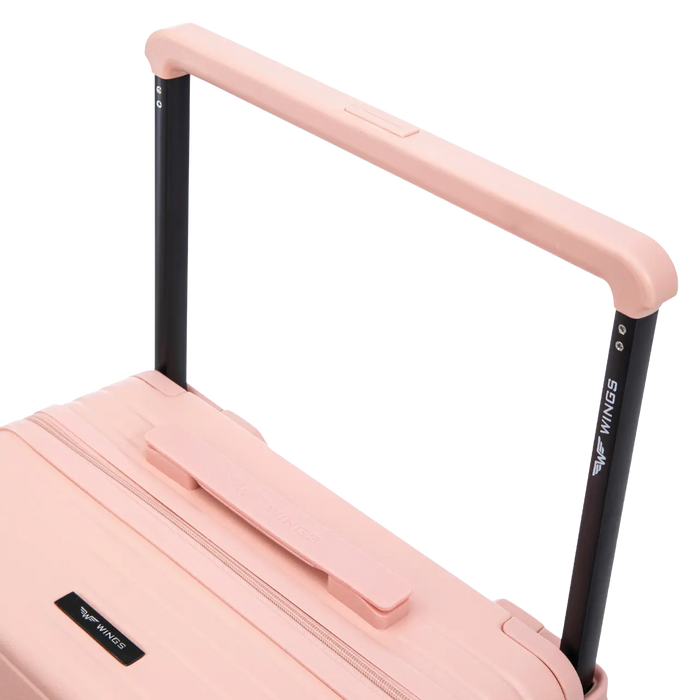 Walizka duża Wings ABS+ 28" Customized SOFT PINK POPIERSIE customized