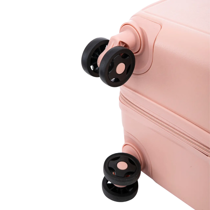 Walizka duża Wings ABS+ 28" Customized SOFT PINK ZEUS customized