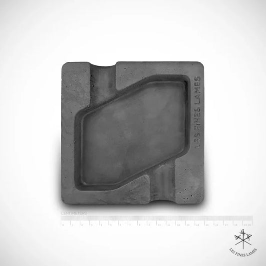 Les Fines Lames Anthracite Concrete Ashtray DYAD- AS0607007