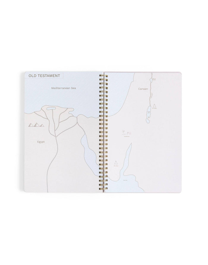 Lilac Church Notes Bible Reference Notebook with Maps