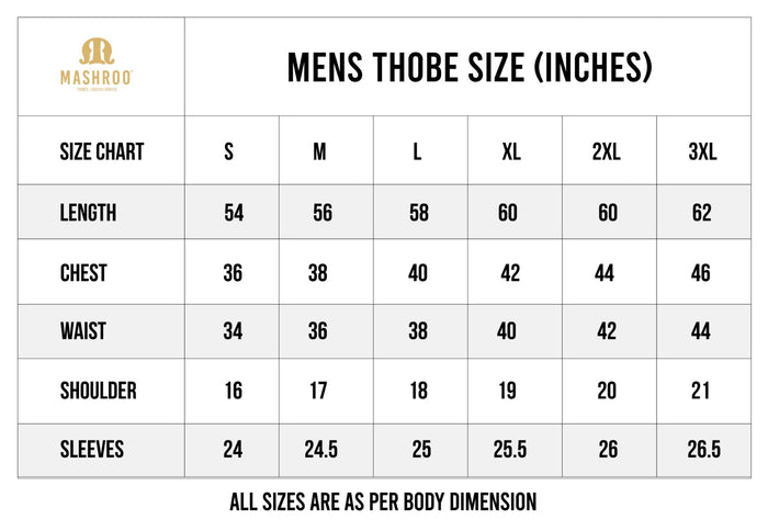 Logi Green Thobe For Men