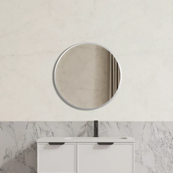 Luna Bevel Edge Round Mirror 500-900mm