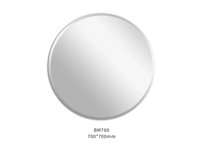 Luna Bevel Edge Round Mirror 500-900mm