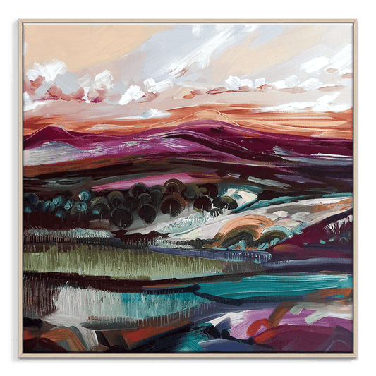 Macedon Sunrise 1 | Framed Canvas