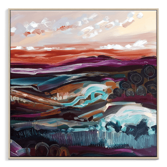 Macedon Sunrise 2 | Framed Canvas