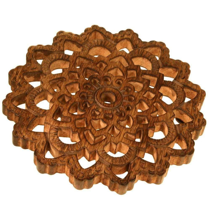 Mandala Mango Wood Trivet &Keep
