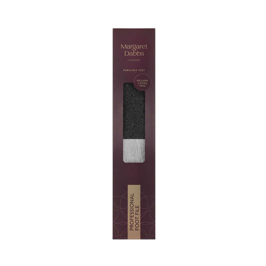Professional Foot File with 2 Replacement Pads - Living Beauty