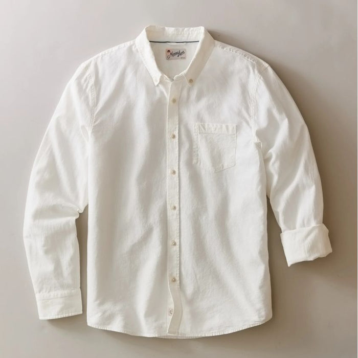 Marine Layer Men's Better-Than-Linen Shirt Long Sleeve Shirt