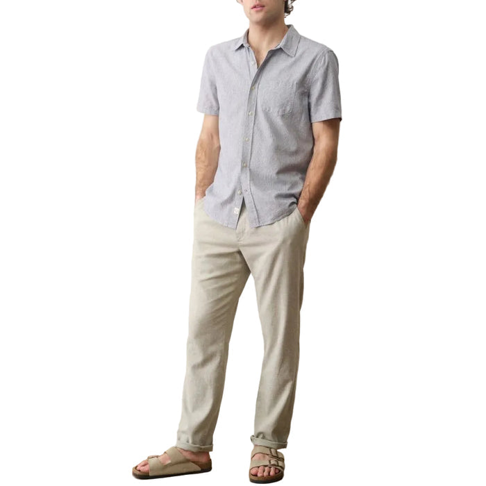 Marine Layer Men's Better-Than-Linen Short Sleeve Shirt