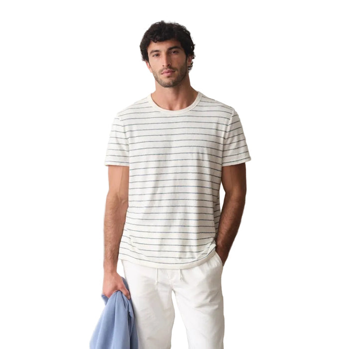 Marine Layer Men's Relaxed Hemp Cotton Short Sleeve T-shirt