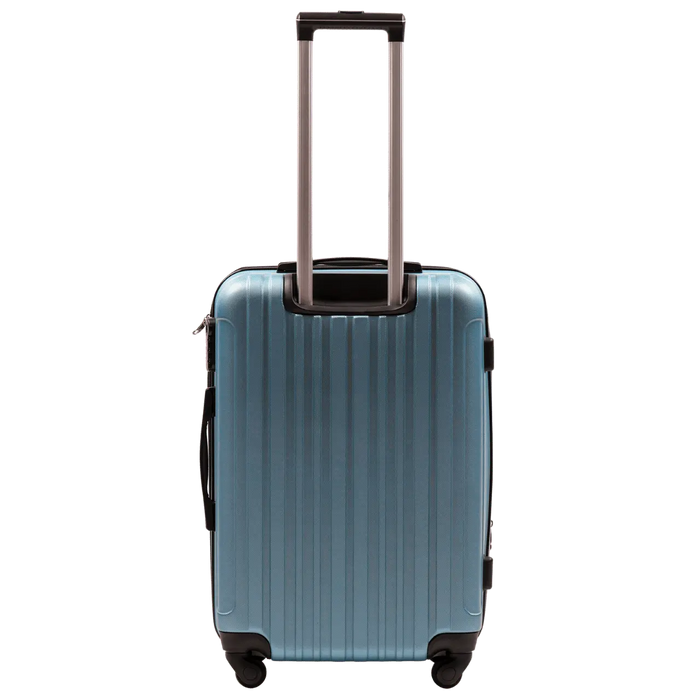 Walizka Podróżna ŚREDNIA WINGS FLAMINGO 24" SILVER BLUE FLAMINGO COLLECTION