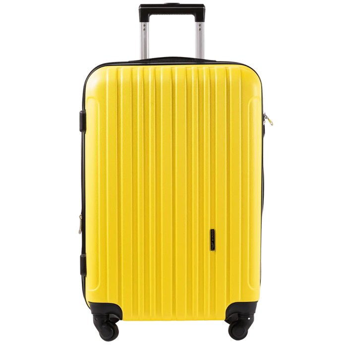 Walizka Podróżna ŚREDNIA WINGS FLAMINGO 24" YELLOW FLAMINGO COLLECTION