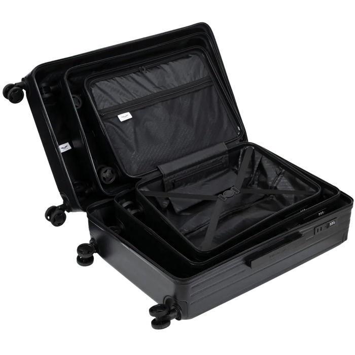 Walizka średnia Wings  ABS+ 24" Customized BLACK SLAY customized