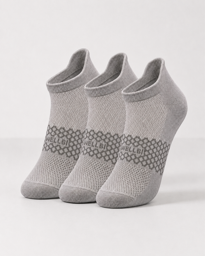 Men's Bamboo Ankle Socks - Pack of 3