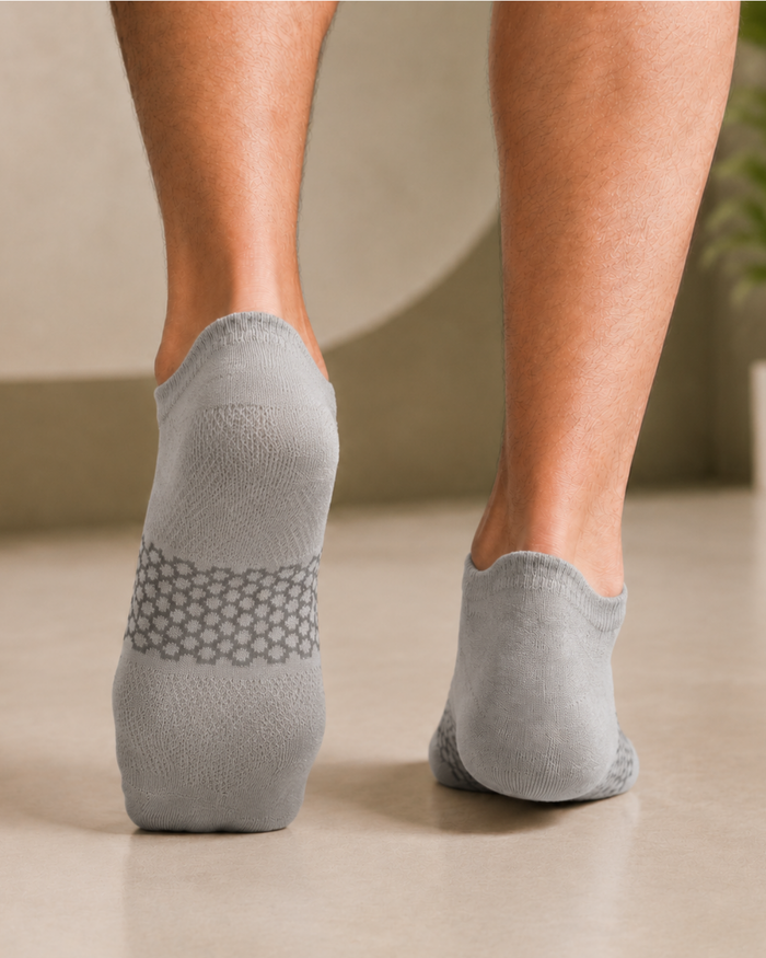 Men's Bamboo Ankle Socks - Pack of 3