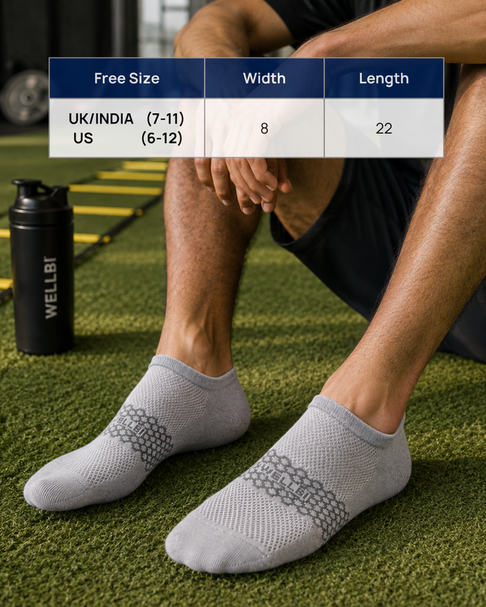 Men's Bamboo Ankle Socks - Pack of 3