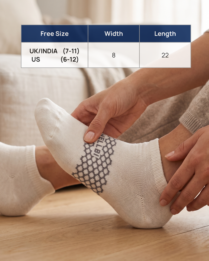Men's Bamboo Ankle Socks - Pack of 6