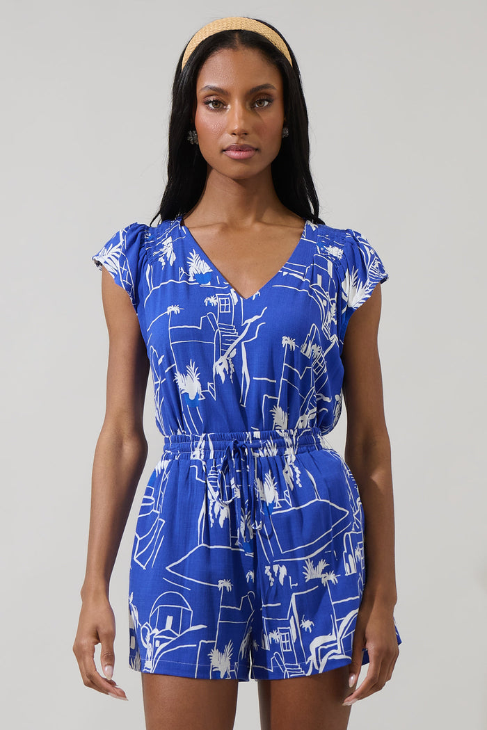 Mims Town Dade Ruffle Top