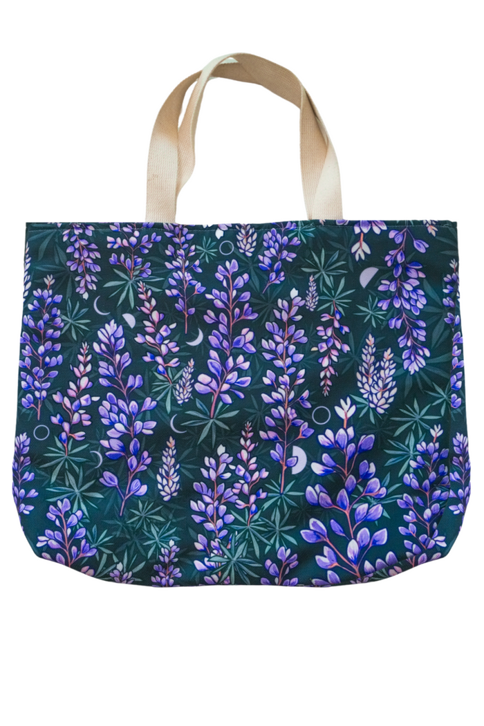 Mountain Lupine // Market Tote