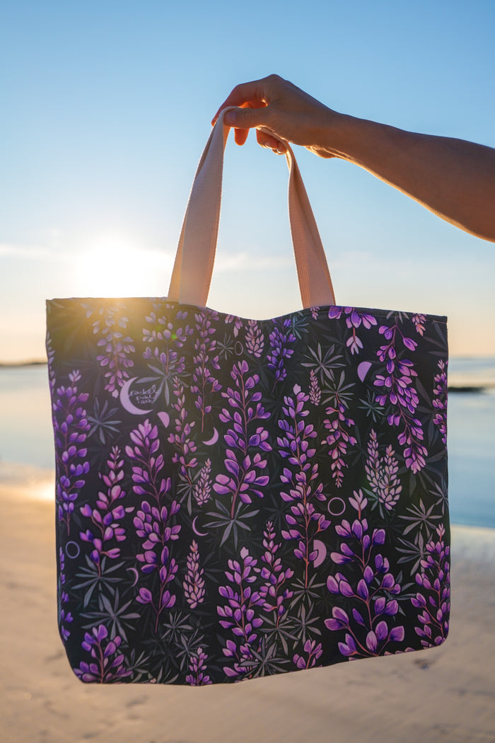 Mountain Lupine // Market Tote