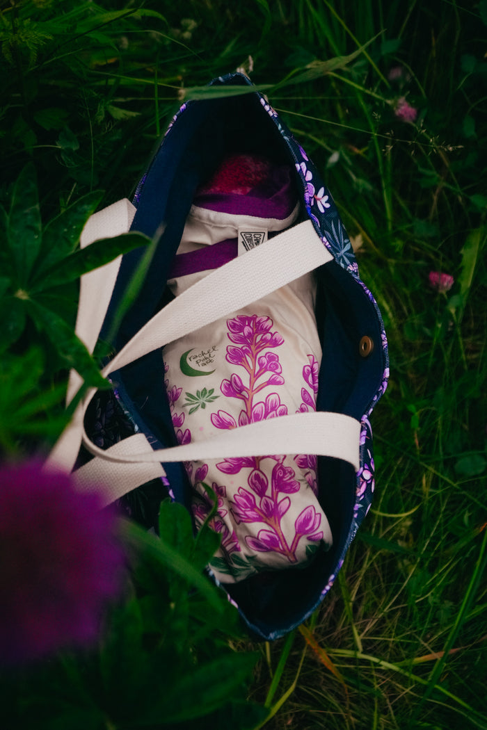 Mountain Lupine // Market Tote