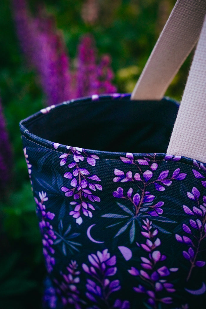 Mountain Lupine // Market Tote