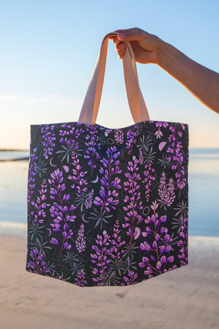Mountain Lupine // Market Tote