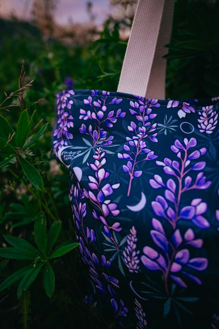 Mountain Lupine // Market Tote